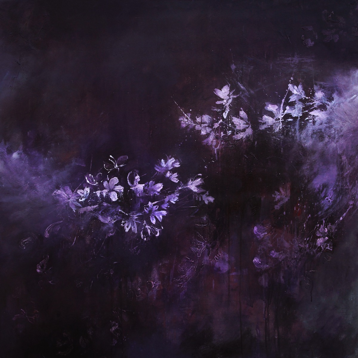 Moonlight, maalaus, Nadja Mikkilä