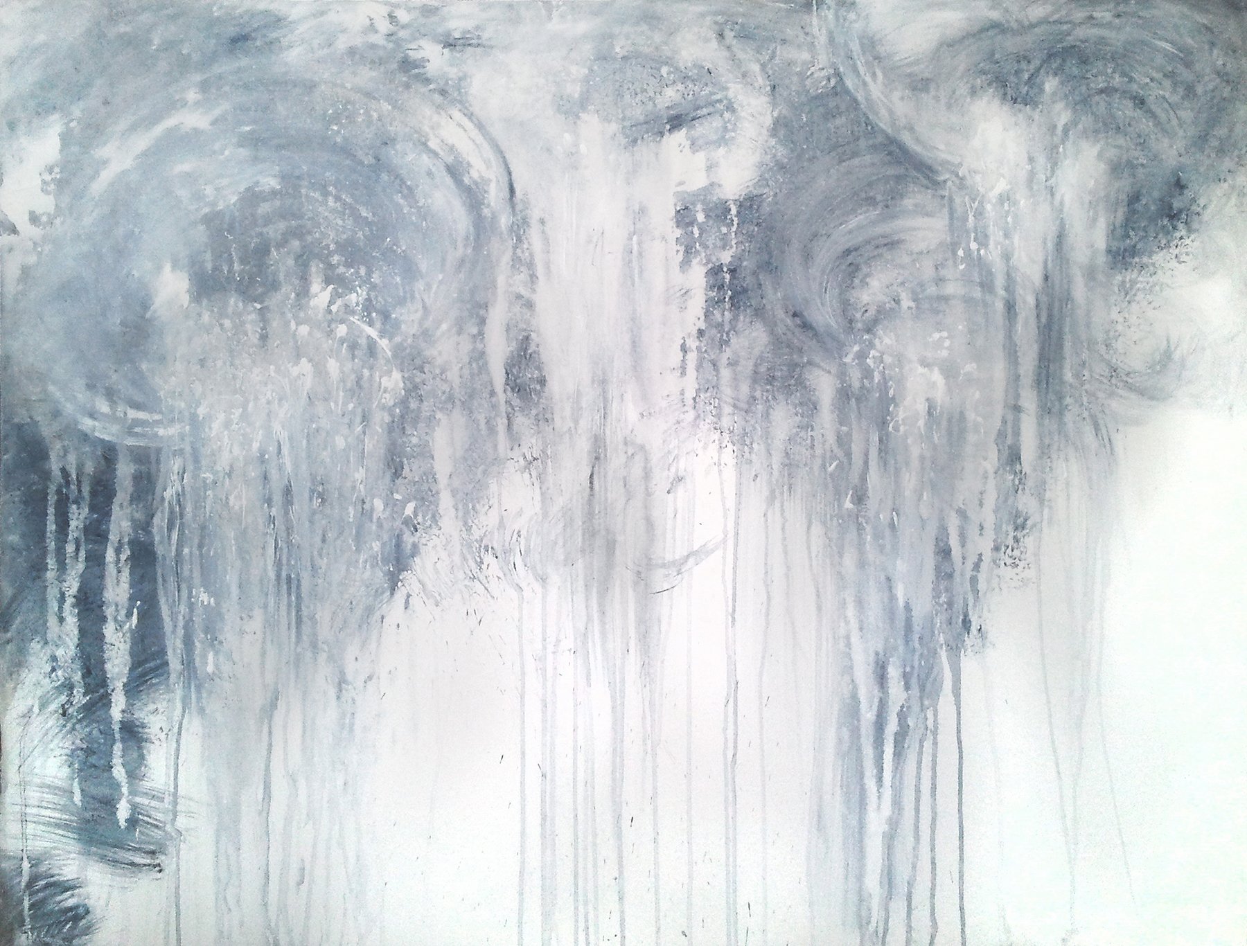 Splendorem Aqua, maalaus, Nadja Mikkilä, 2014